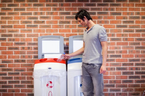 Team managing office clearance in a Hoxton workspace